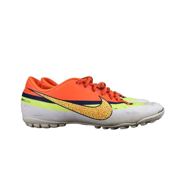 Nike Shoes Mens 7.5 Cleats Soccer Mercurial Victory IV Tf Lace Up Low Sportswear - Picture 1 of 13